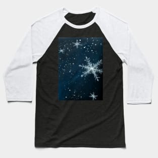 snow flake Baseball T-Shirt